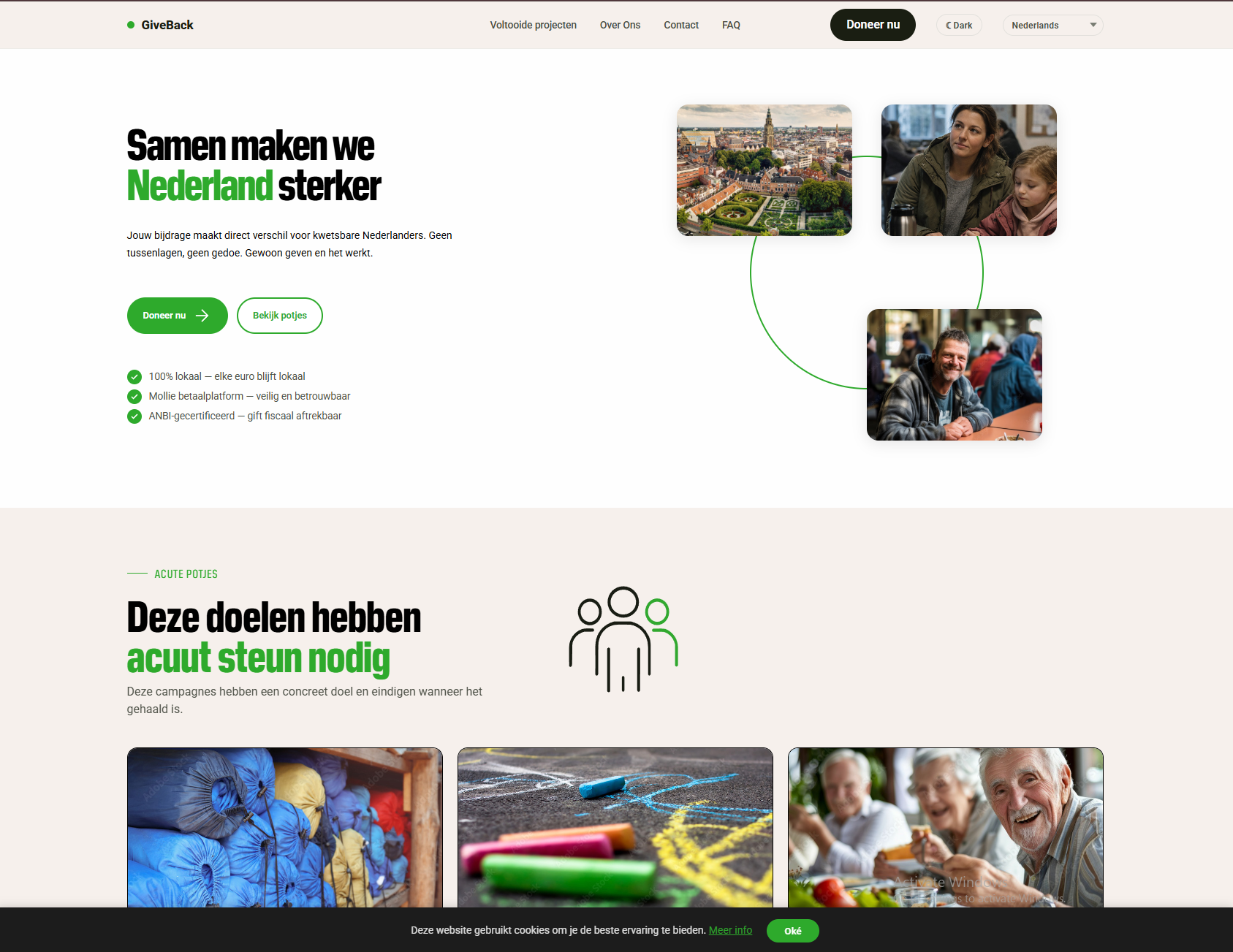 GiveBack doneerplatform